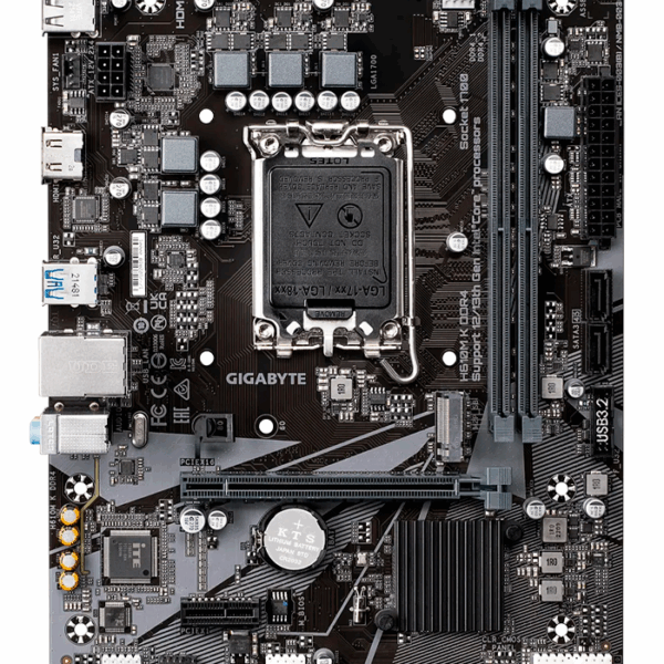 Motherboard Gigabyte H610M K DDR4 (rev. 1.0) Chipset Intel H610, LGA1700, Micro ATX