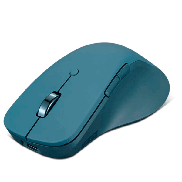 Mouse LENOVO Yoga Pro, Interfaz sensor óptico azul inalámbrico, 6 botones, verde azulado