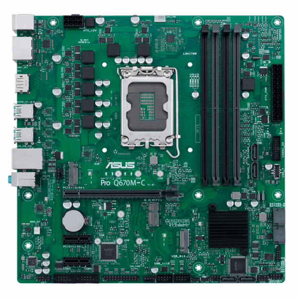 Motherboard Asus Pro Q670M-C-CSM, Chipset Intel Q670, LGA1700, mATX