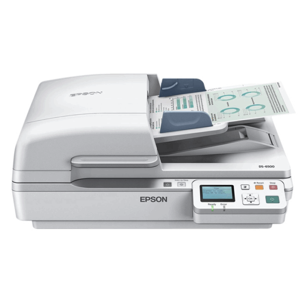 Escáner Epson WorkForce DS-6500, resolución 1200 dpi