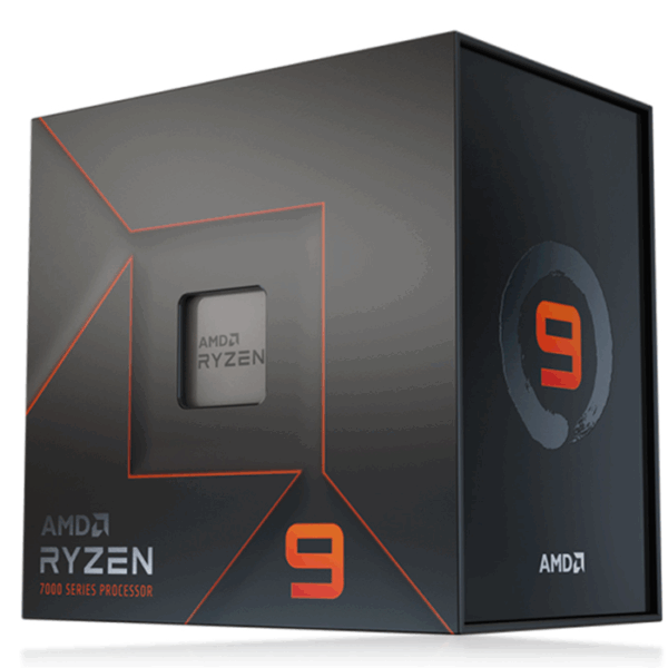 Procesador AMD Ryzen 9 7900X 4.7/5.6GHz, 64MB L3, 12-Core, AM5, 5nm, 170W.