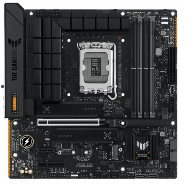 Motherboard ASUS TUF GAMING B760M-PLUS WIFI II, Chipset Intel B760, LGA1700, ATX
