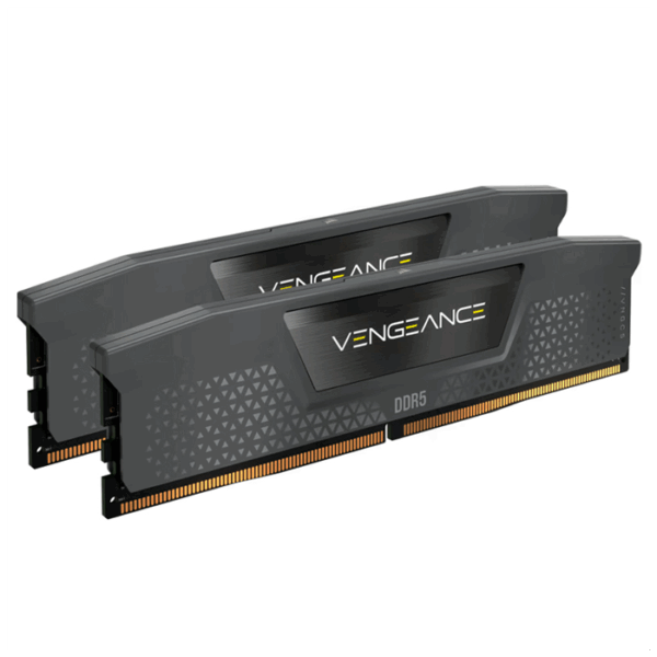 Memoria CORSAIR VENGEANCE DDR5, 64GB (2x32GB) DDR5-5200MHz, CL40, 1.25V, Gris