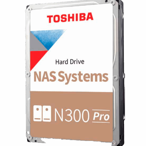 Disco duro Toshiba N300, 16TB NAS, SATA 6.0Gb/s, 7200rpm, 512MB Cache, 3.5".