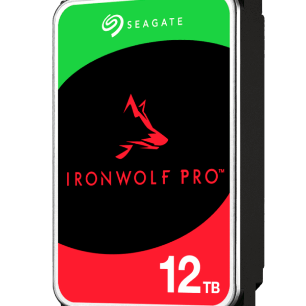Disco duro Seagate Ironwolf PRO NAS ST12000NT001 12TB SATA 6Gb/s 7200rpm, 256MB Cache 3.5"