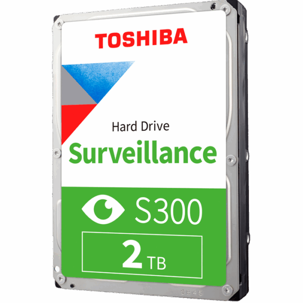 Disco duro Toshiba Surveillance S300, 2TB SATA 6.0Gb/s, 5400rpm, 128MB Cache, 3.5".