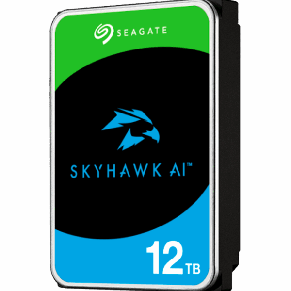 Disco duro Seagate SkyHawk AI, ST12000VE001, 12TB, SATA 6Gb/s, 256MB Cache, 3.5"
