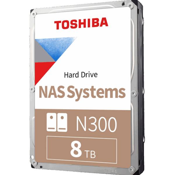 Disco duro Toshiba N300 NAS, 8TB, SATA 6.0Gb/s, 7200rpm, 512MB Cache, 3.5".
