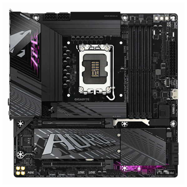 Motherboard GIGABYTE Z890M AORUS ELITE WIFI7, Chipset Intel Z890, LGA 1851, mATX