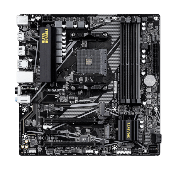 Motherboard Gigabyte B550M DS3H AC R2, Chipset AMD B550 Socket AMD AM4, micro-ATX