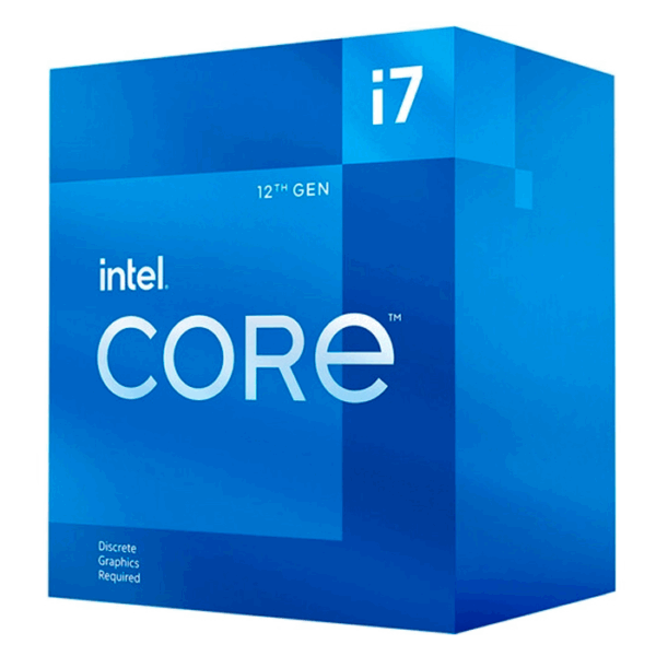 Procesador Intel Core i7-12700F, 2.10 / 4.90GHz, 25MB SmartCaché, LGA1700, Intel 7(10nm)