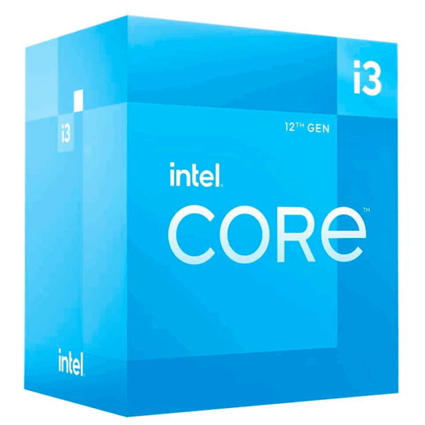 Procesador Intel Core i3-12100 3.3 / 4.3GHz 12MB Intel Smart Caché, LGA1700, Intel 7(10nm)