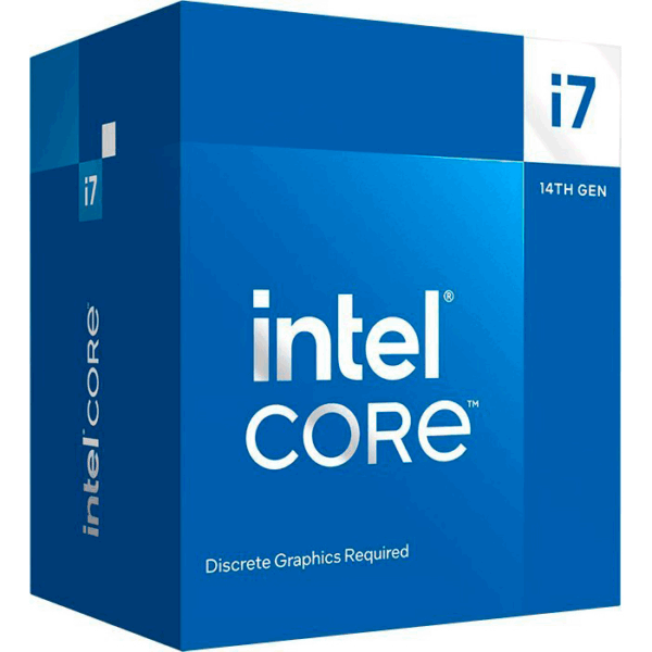 Procesador Intel Core i7-14700F 2.10/5.40GHz, 33 MB Intel Smart Caché, LGA1700, 65W/219W