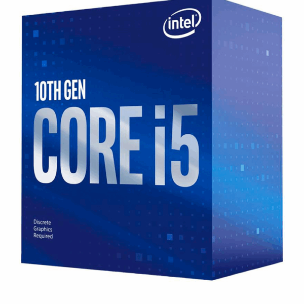 Procesador Intel Core i5-10400F, 2.90 GHz, 12 MB Caché L3, LGA1200, 65W, 14 nm.