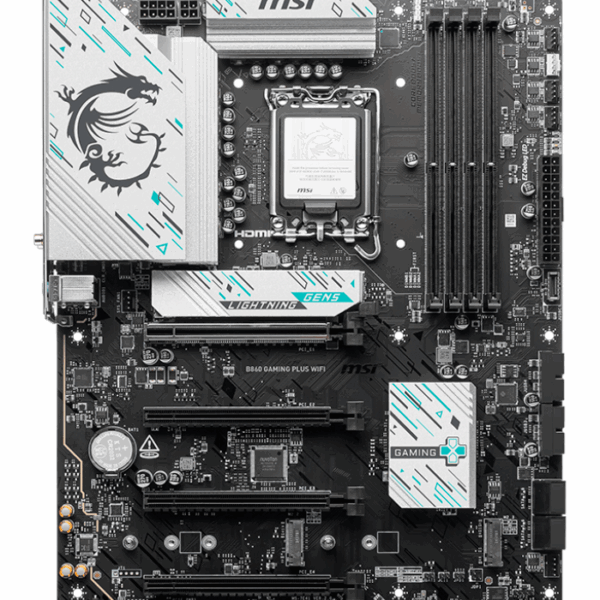 Motherboard MSI B860 GAMING PLUS WIFI, Chipset Intel B860, LGA 1851, HDMI, DP, ATX