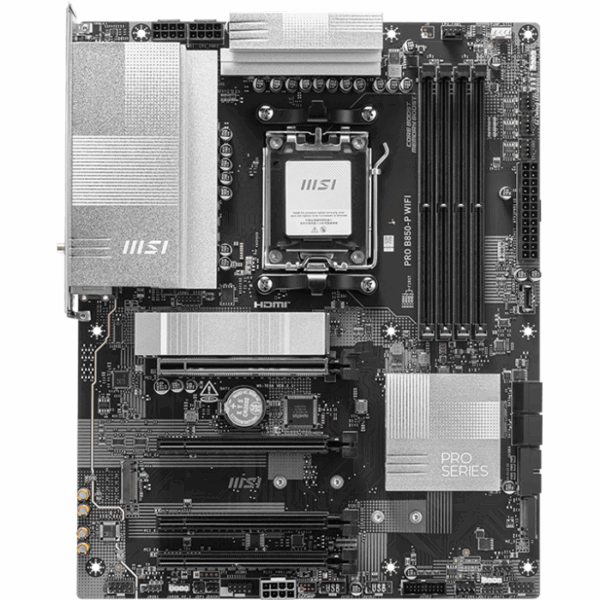 Motherboard MSI PRO B850-P WIFI, Chipset AMD B850, Socket AMD AM5, ATX