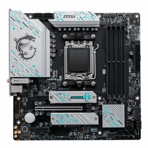 Motherboard MSI B650M GAMING PLUS WIFI, Chipset AMD B650, Socket AMD AM5, mATX