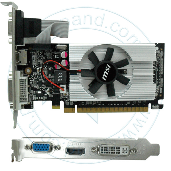 Tarjeta de video MSI NVIDIA GeForce 210, 1GB DDR3 64-bit, HDMI/DVI/VGA, PCI-E 2.0 X16.