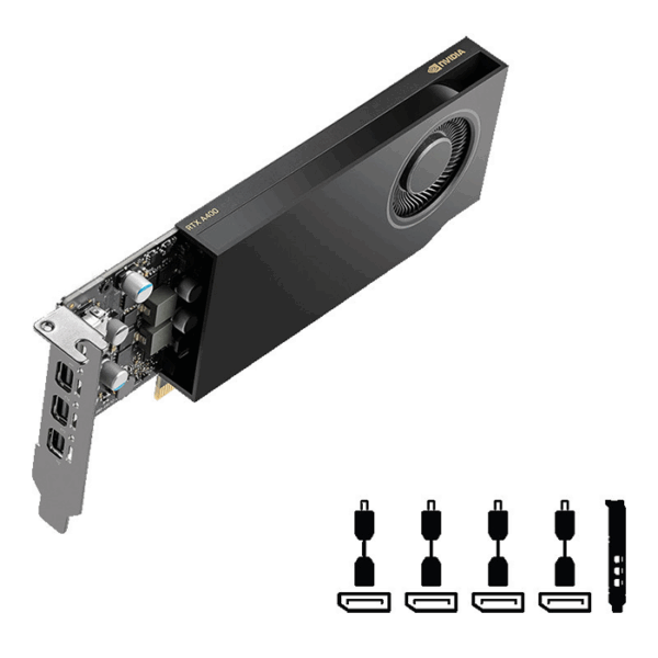 Tarjeta de video NVIDIA RTX A400 4GB GDDR6