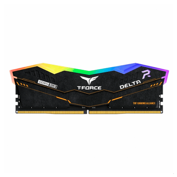 Memoria TEAMGROUP T-FORCE DELTA TUF GAMING ALLIANCE RGB DDR5, 16GB DDR5-5600MHz, CL36 1.2V
