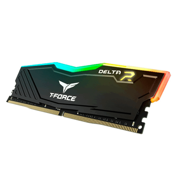 Memoria TEAMGROUP DELTA RGB DDR4, 8GB DDR4-3200MHz PC4-25600, CL16, 1.35V (1x8GB)