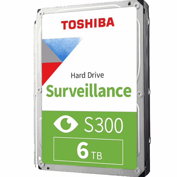 Disco duro Toshiba Surveillance S300, 6TB SATA 6.0Gb/s, 5400rpm, 256MB Cache, 3.5".
