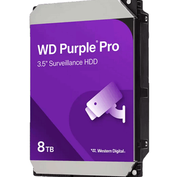 Disco duro Western Digital Purple Pro, 8 TB, SATA, 256MB Cache, 7200RPM, 3.5"