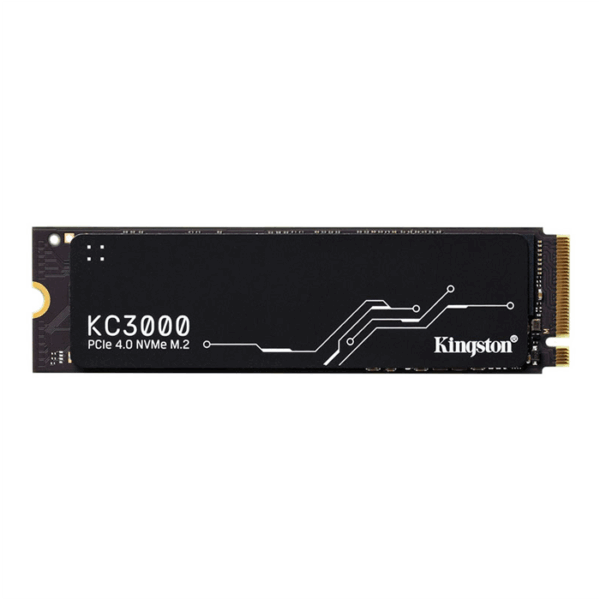Unidad en estado solido Kingston KC3000, 4096GB, M.2 2280 PCIe Gen 4.0 NVMe