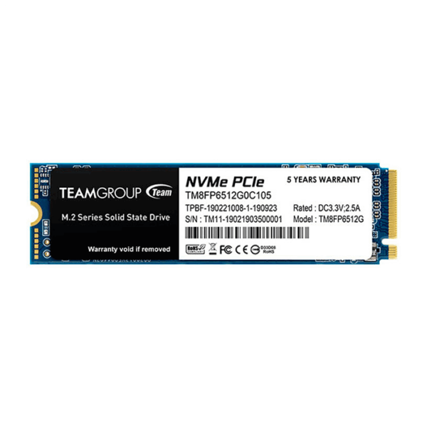 Unidad en estado solido MP33 M.2 PCIe SSD, 512GB, DC +3.3V