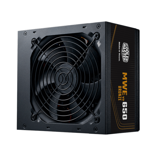 Fuente de alimentación COOLER MASTER MWE Bronze 650, 650W, 80 PLUS Bronze, Formato ATX.