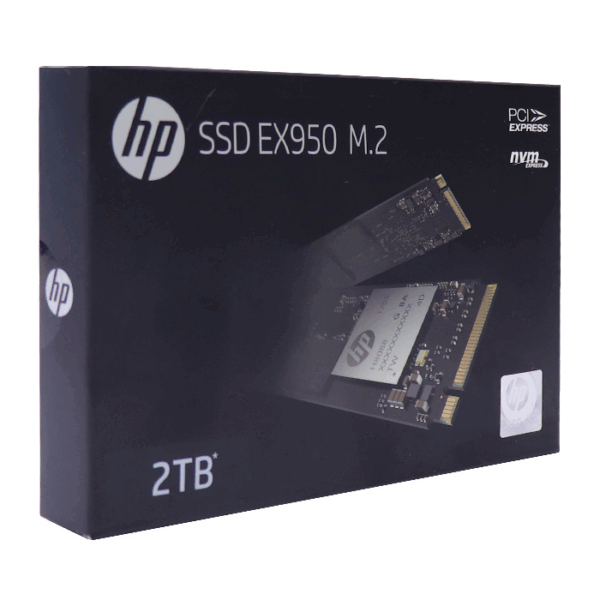Unidad en estado solido HP EX950, 2TB, M.2, 2280, PCIe Gen 3x4, NVMe 1.3.