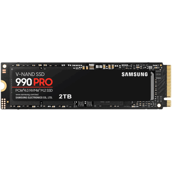 Unidad en estado solido Samsung 990 PRO 2TB M.2 2280, PCIe Gen 4.0 x4, NVMe 2.0