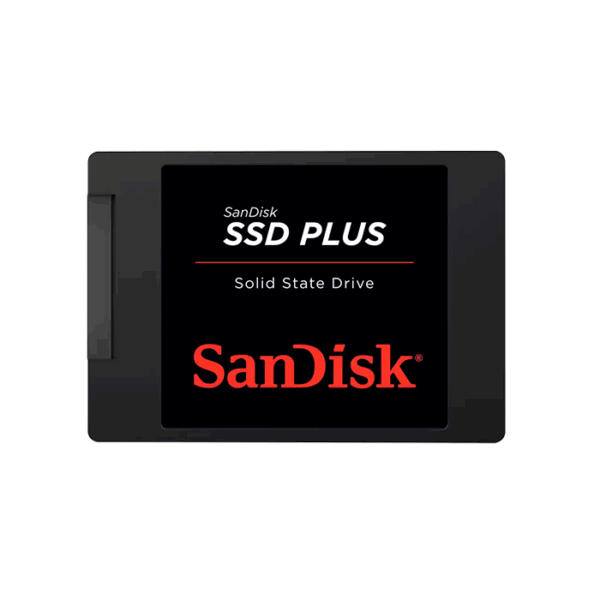 Unidad de estado sólido SANDISK SSD PLUS, 2TB, SATA 6Gb/s, 2.5", 535 MB/s, 450 MB/s