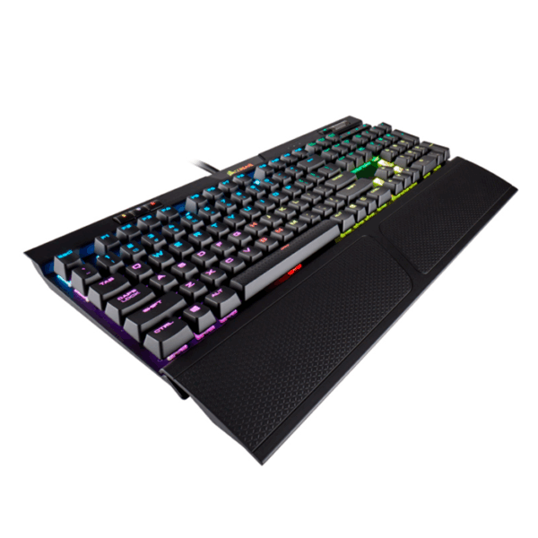 Teclado mecánico para juego Corsair K70 RGB MK.2 RAPIDFIRE CHERRY MX Speed (SP), USB 2.0