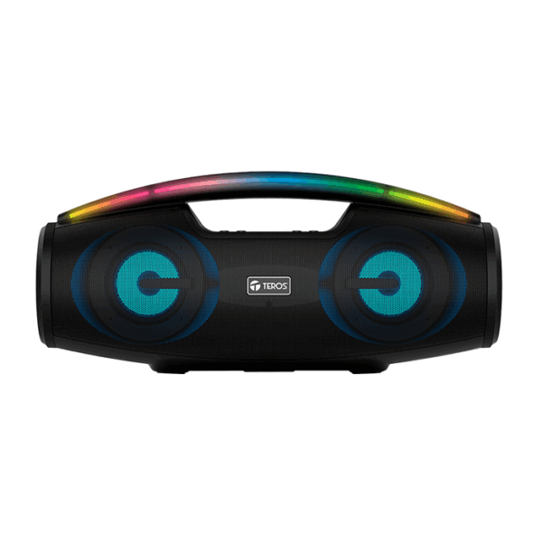 Parlante TEROS TE-6042N, bluetooth, 20 W (2 x 10 W), 3000 mAh, negro